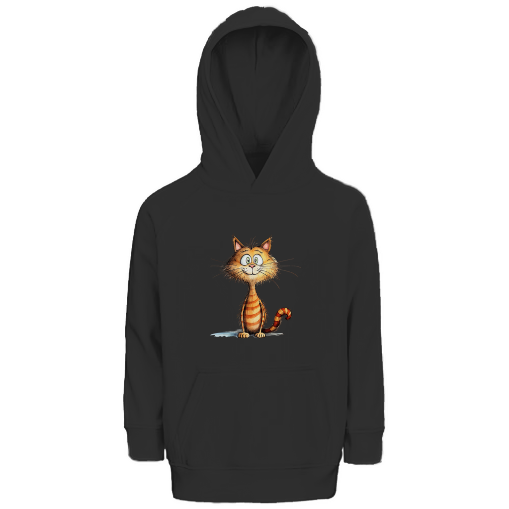 Kinder Premium Bio Hoodie Kater Don Miauccio