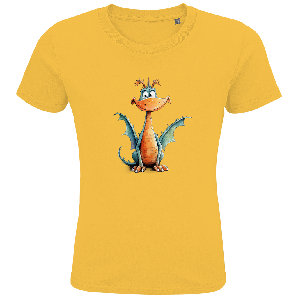 Kids Premium Bio T-Shirt Drache Flammi
