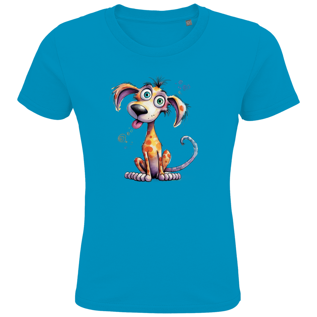 Kids Premium Bio T-Shirt Hund Kunterbunt