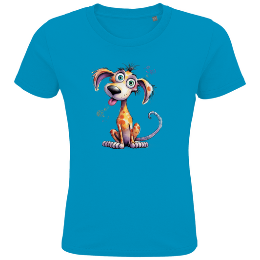 Kids Premium Bio T-Shirt Hund Kunterbunt