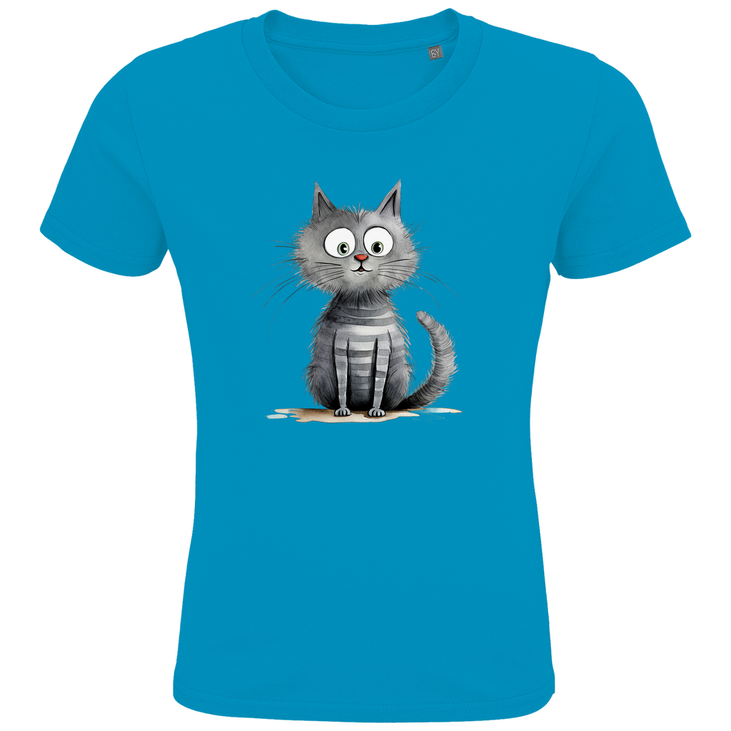 Kids Premium Bio T-Shirt Kater Don Flauschewitz