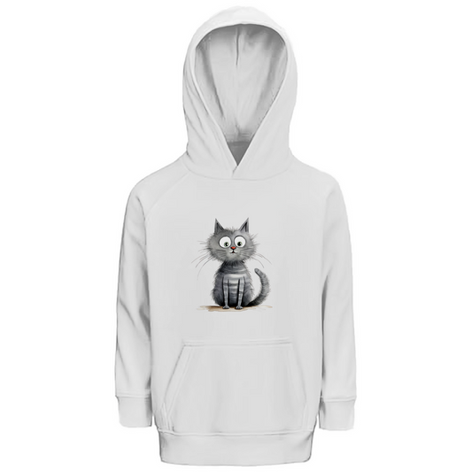 Kinder Premium Bio Hoodie Kater Don Flauschewitz