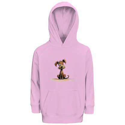 Kinder Hoodie - Lustiger Cartoon Hund Puppy – CrazyToon Prints