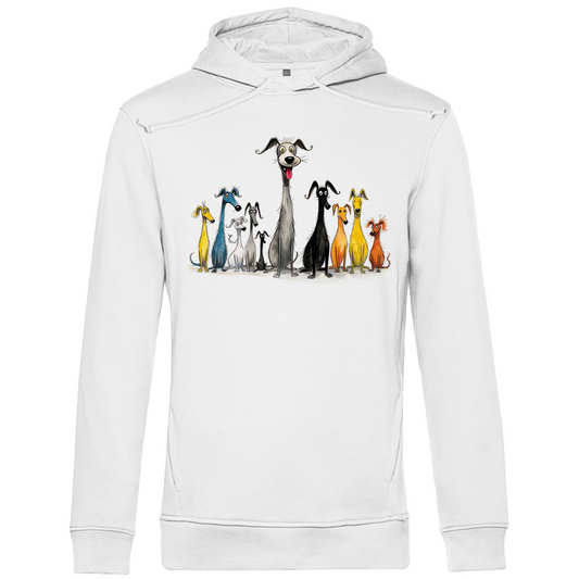 Herren Premium Bio Hoodie Hunderudel