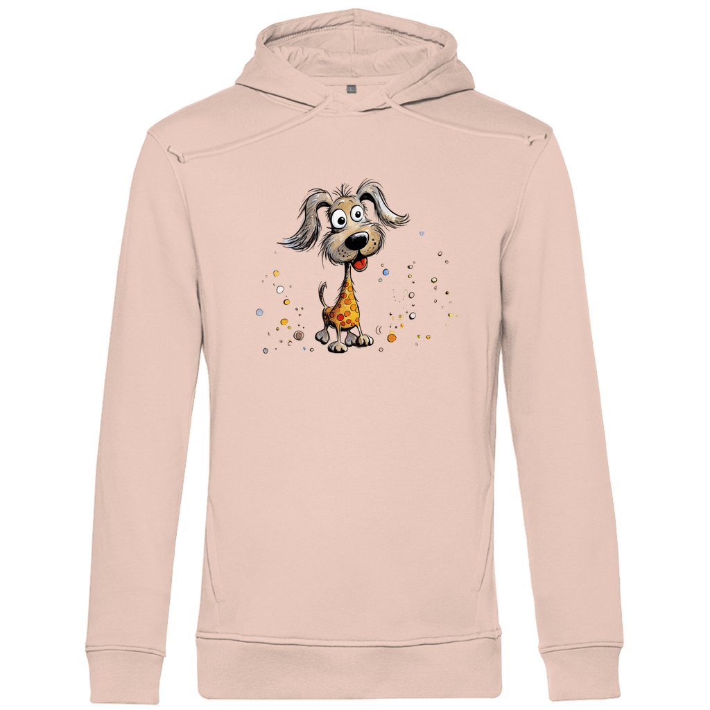 Herren Premium Bio Hoodie Hund Bella