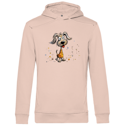 Herren Premium Bio Hoodie Hund Bella