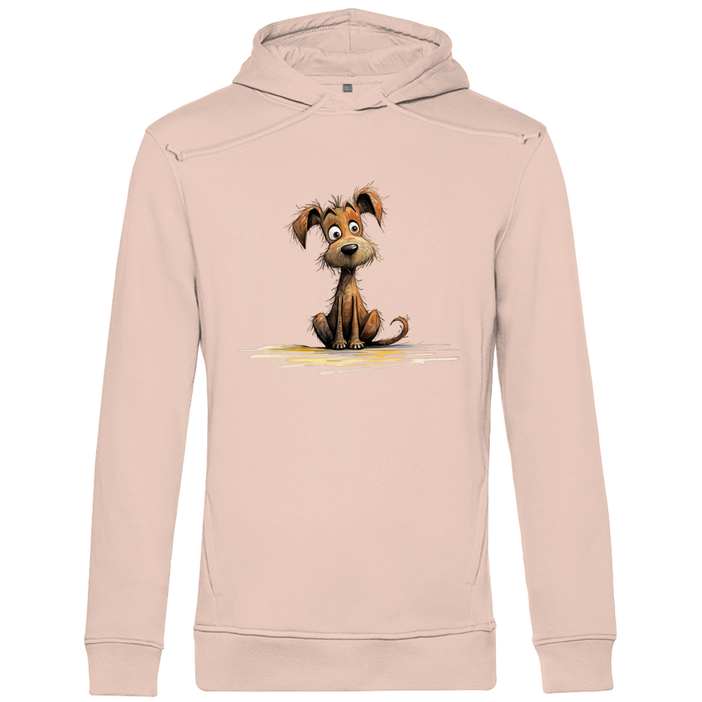 Herren Premium Bio Hoodie Hund Puppy