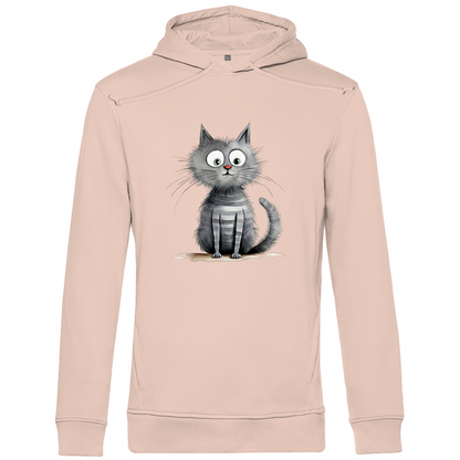 Herren Premium Bio Hoodie Kater Don Flauschewitz