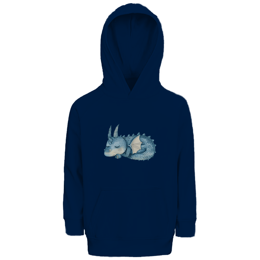 Kinder Premium Bio Hoodie Drache Sleepy Joe