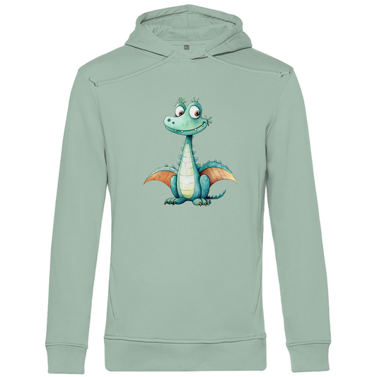 Herren Premium Bio Hoodie Drache Zischi