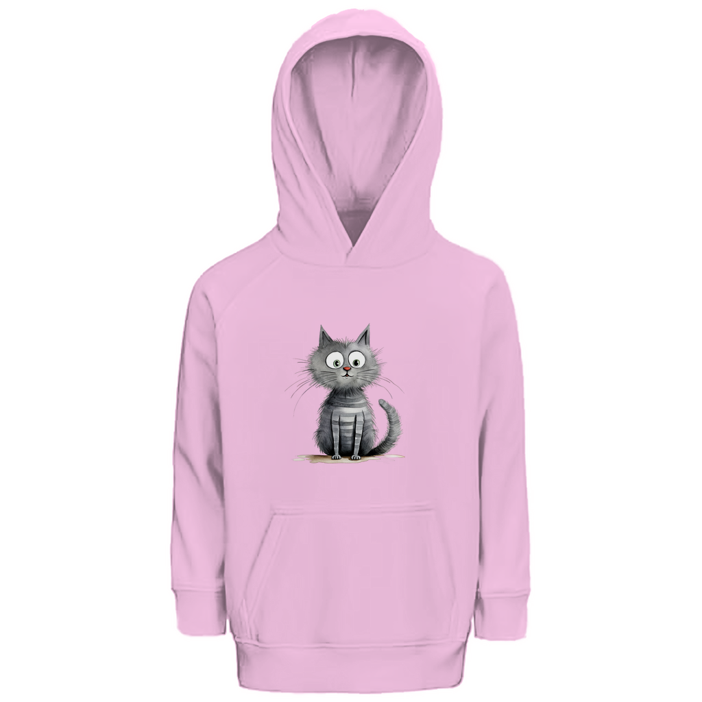 Kinder Premium Bio Hoodie Kater Don Flauschewitz