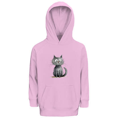 Kinder Premium Bio Hoodie Kater Don Flauschewitz