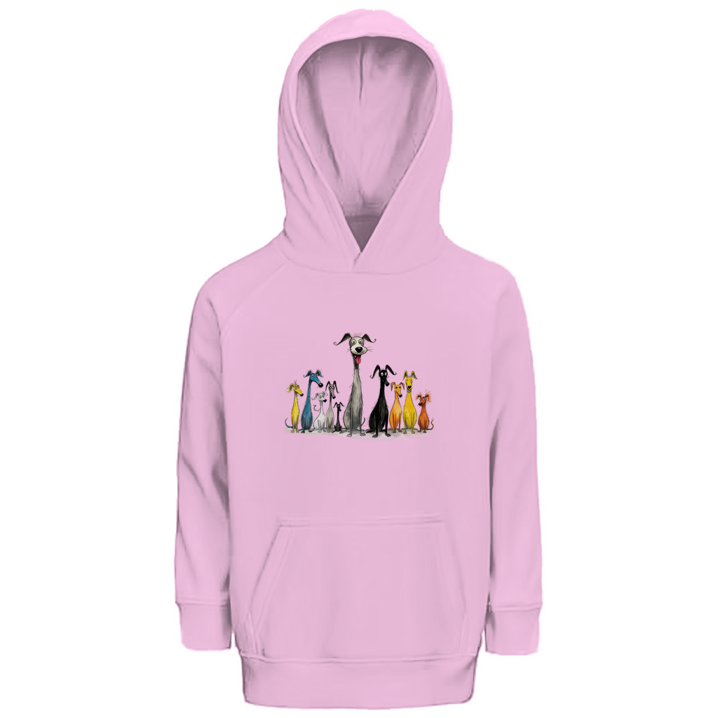 Kinder Premium Bio Hoodie Hunderudel