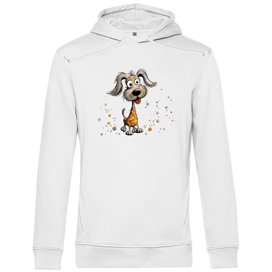 Herren Premium Bio Hoodie Hund Bella
