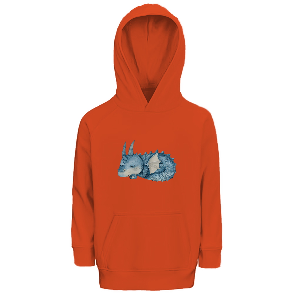 Kinder Premium Bio Hoodie Drache Sleepy Joe
