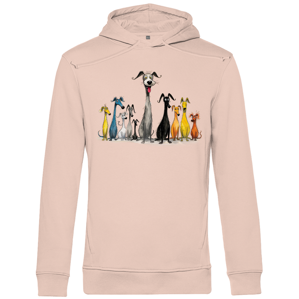 Herren Premium Bio Hoodie Hunderudel