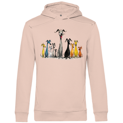 Herren Premium Bio Hoodie Hunderudel