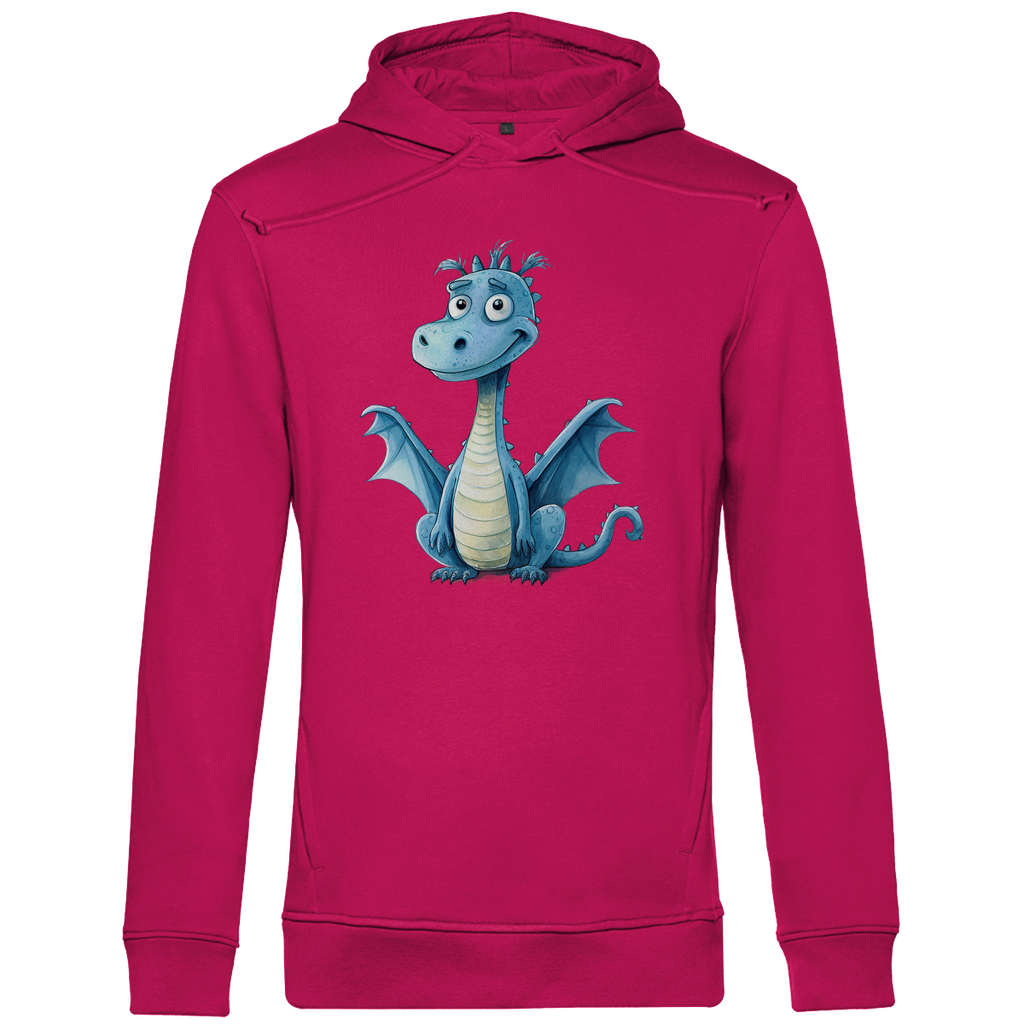 Herren Premium Bio Hoodie Drache Krümel