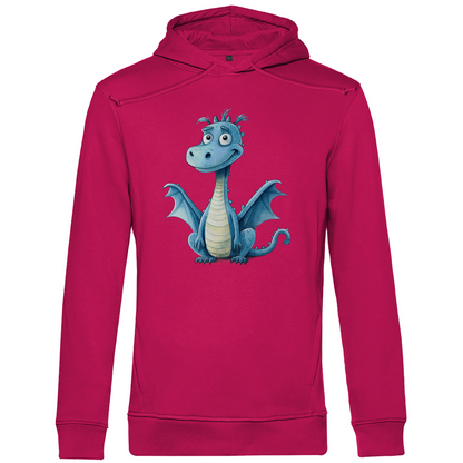 Herren Premium Bio Hoodie Drache Krümel