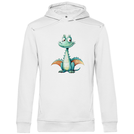 Herren Premium Bio Hoodie Drache Zischi