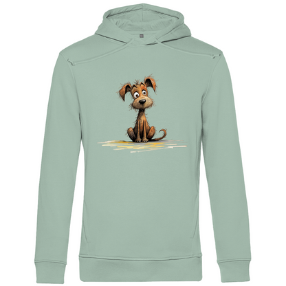 Herren Premium Bio Hoodie Hund Puppy