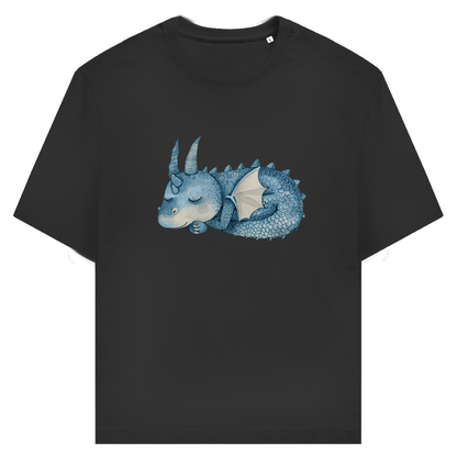 Unisex T-Shirt - Lustiger Cartoon Drache Sleepy Joe – CrazyToon Prints