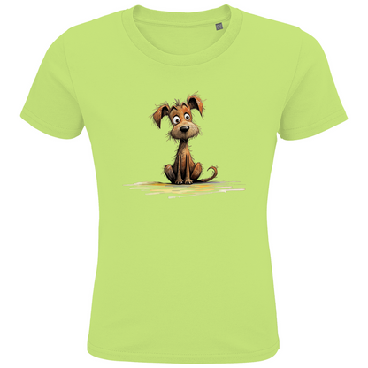 Kinder T-Shirt - Lustiger Cartoon Hund Puppy – CrazyToon Prints