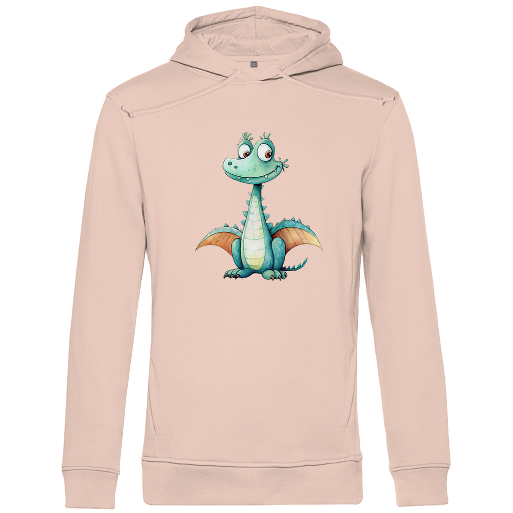Herren Premium Bio Hoodie Drache Zischi