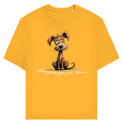 Unisex T-Shirt - Lustiger Cartoon Hund Puppy – CrazyToon Prints