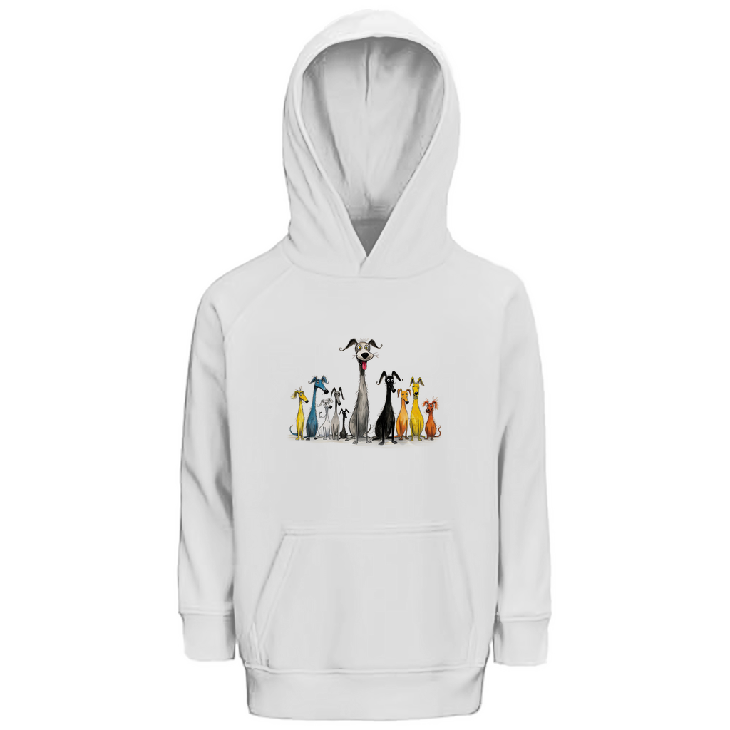 Kinder Premium Bio Hoodie Hunderudel