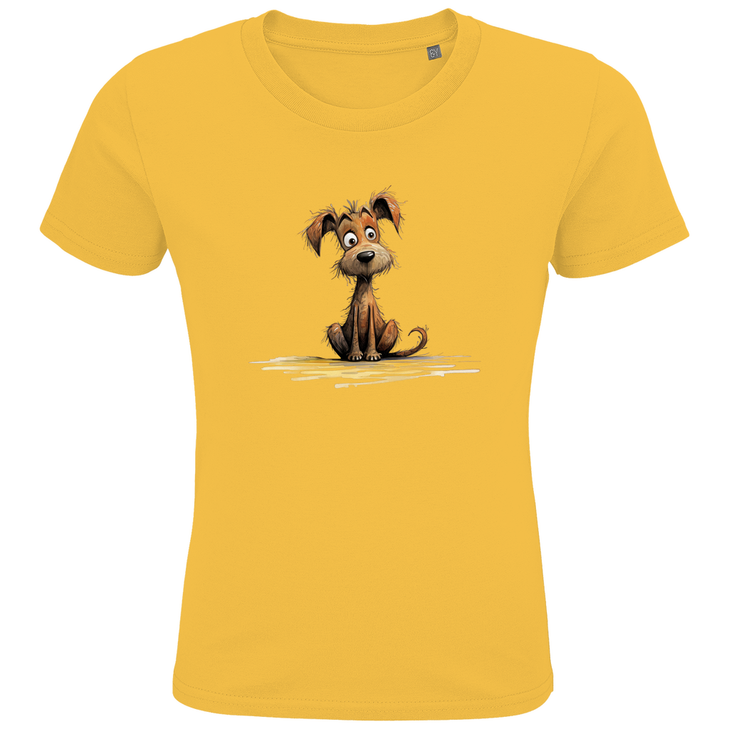 Kids Premium Bio T-Shirt Hund Puppy