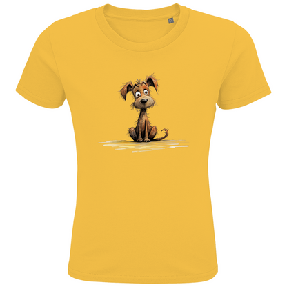 Kids Premium Bio T-Shirt Hund Puppy