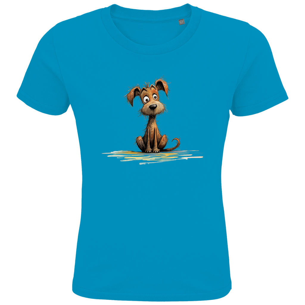 Kinder T-Shirt - Lustiger Cartoon Hund Puppy – CrazyToon Prints