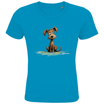 Kinder T-Shirt - Lustiger Cartoon Hund Puppy – CrazyToon Prints