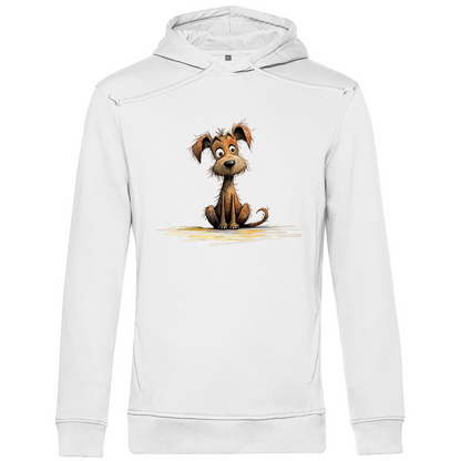 Herren Premium Bio Hoodie Hund Puppy
