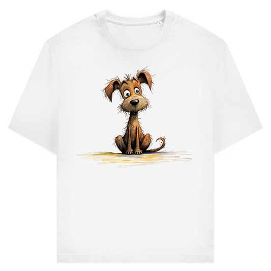 Unisex T-Shirt - Lustiger Cartoon Hund Puppy – CrazyToon Prints
