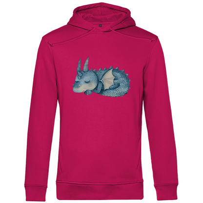 Herren Premium Bio Hoodie Drache Sleepy Joe