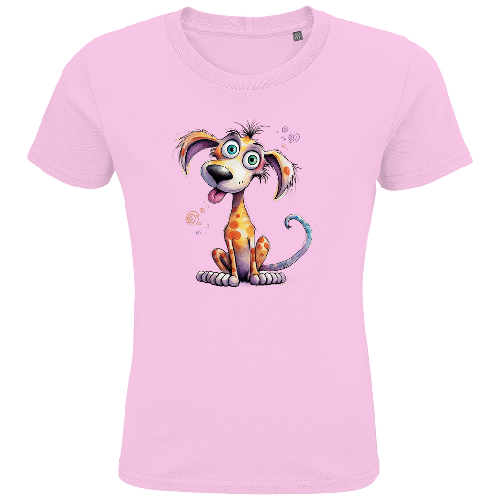 Kids Premium Bio T-Shirt Hund Kunterbunt
