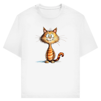 Unisex T-Shirt - Lustiger Cartoon Kater Don Miauccio – CrazyToon Prints